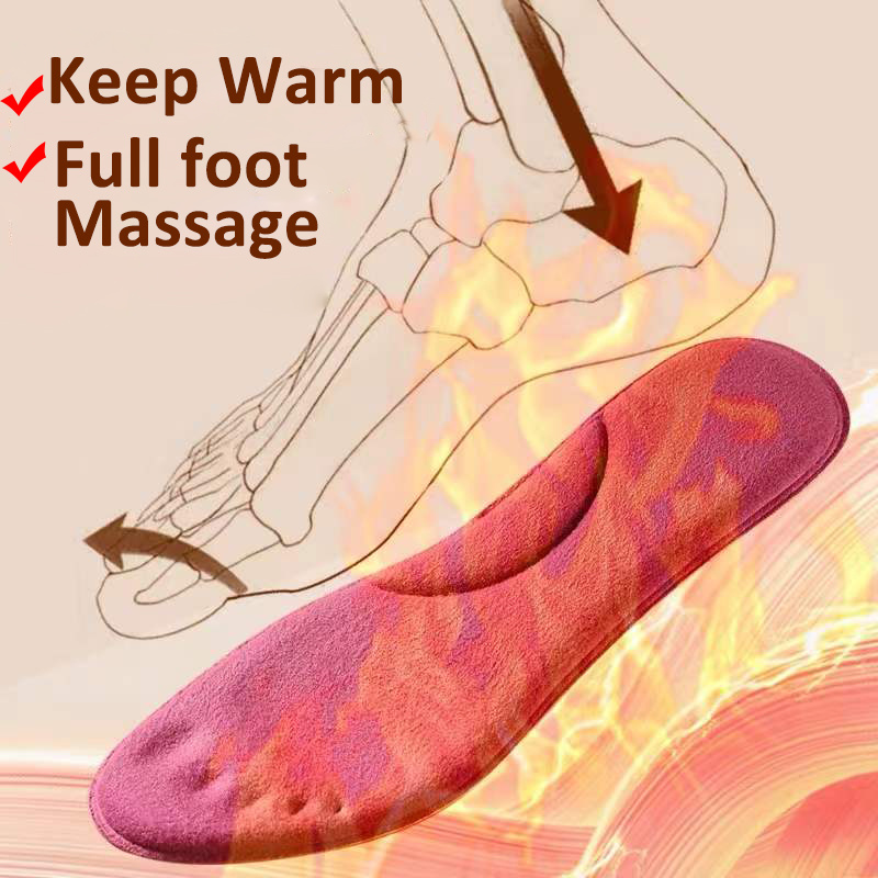 USB Electric Heated Shoe Insole Winter Warm Women Foot Pad Washable Thermal  Men Boot Mat Unisex Heating Shoe Insoles
