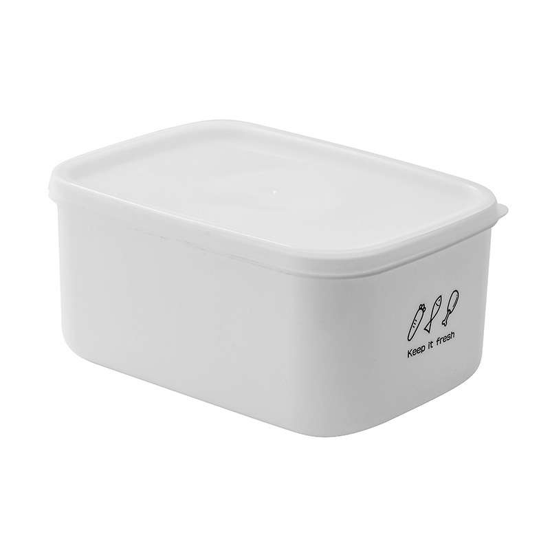3pcs Plastic Sealed Heating Bento Lunch Box Refrigerator Fresh keeping Box