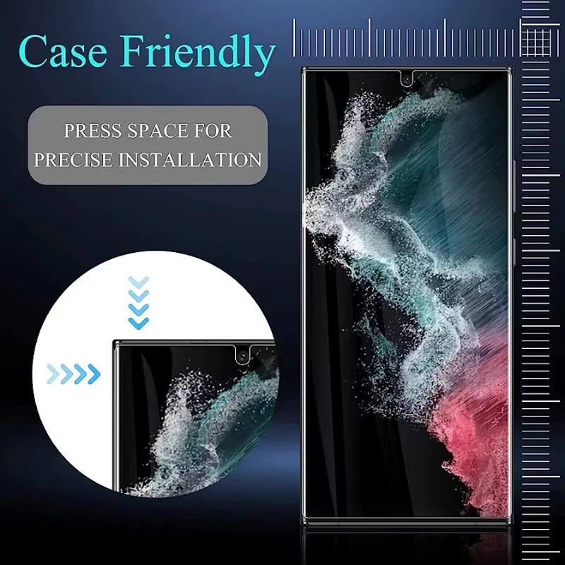 Protecteur d'écran pour Samsung Galaxy S22 Ultra 5G, film adhésif