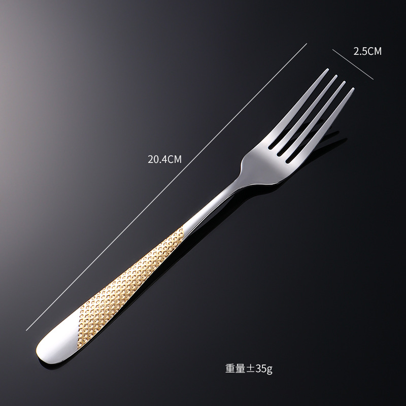 Stainless Steel Cutlery Cutlery Star Diamond Simple Western - Temu