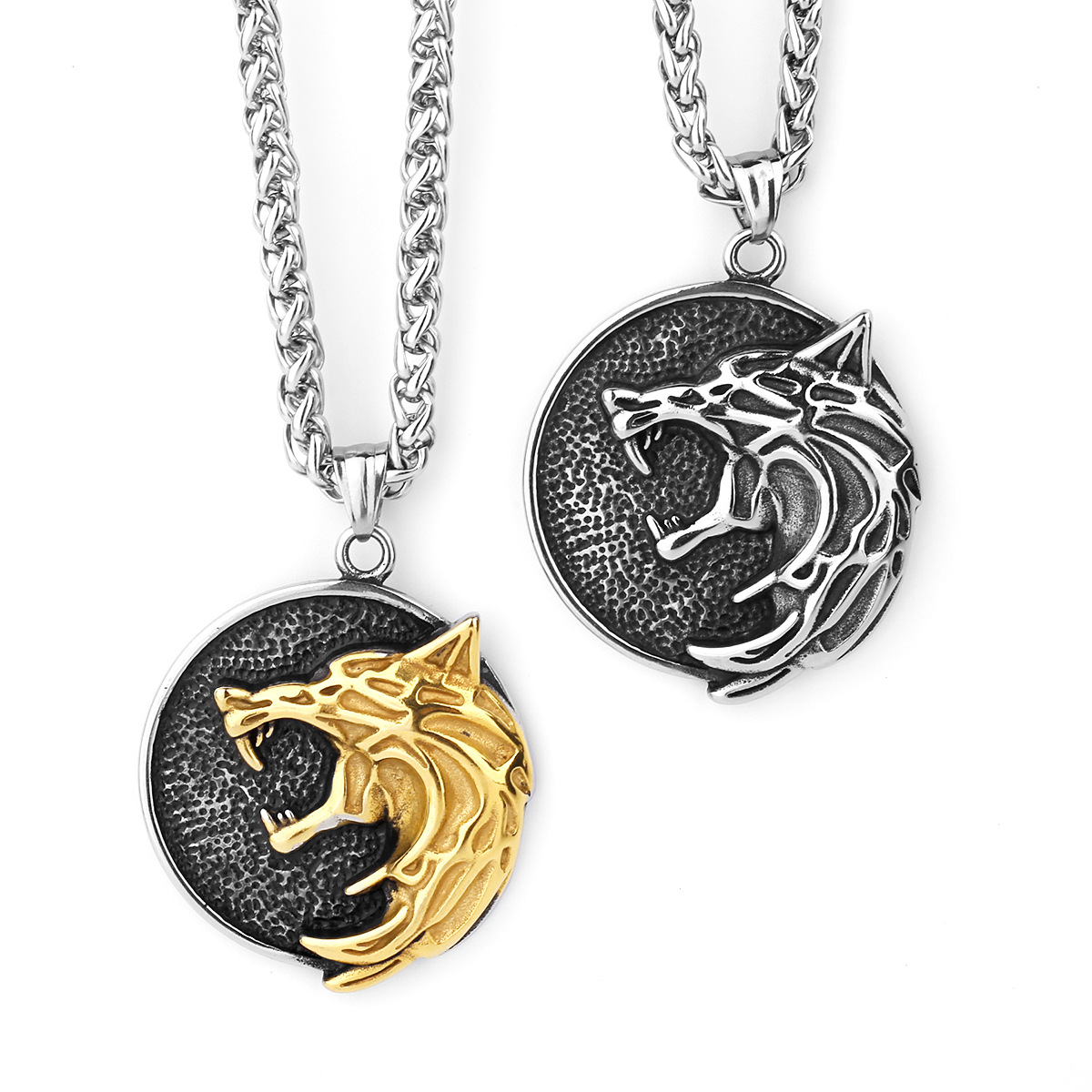 Veki I Pendant Wolf Necklace Am Men's With A Cause Fashion Wolf Fashion  Necklaces Pendants Chains for Necklaces 