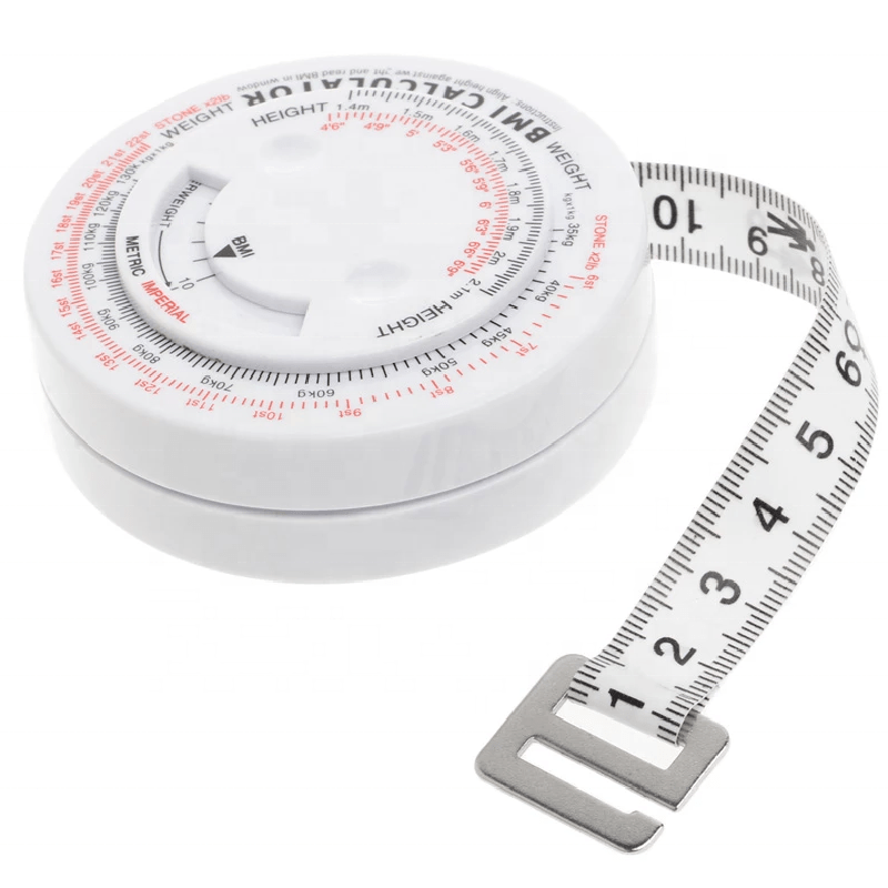 Bmi Body Tape Measure Plastic Retractable Tape Metric Scale - Temu