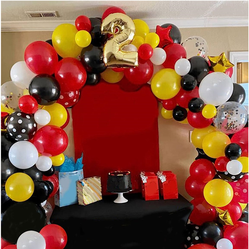 Mickey Mouse Balloon Arch - PARTY BALLOONS BY Q