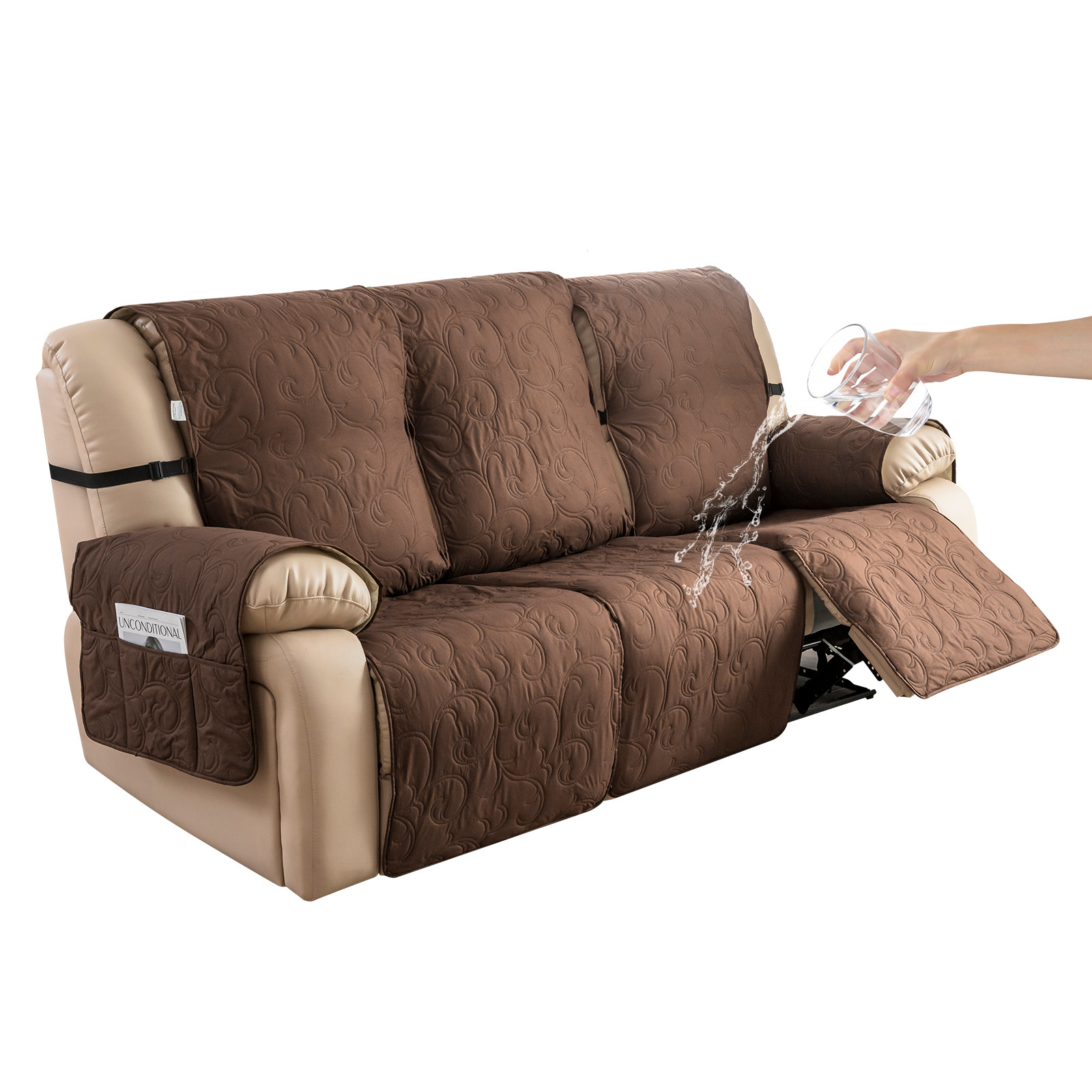 Recliner Cover Non slip Sofa Cover For Reclining Couch - Temu