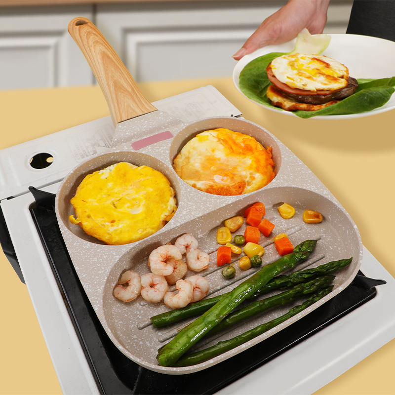 1pc Non-stick Skillet Pan For Cooking Eggs, Steaks, Breakfast