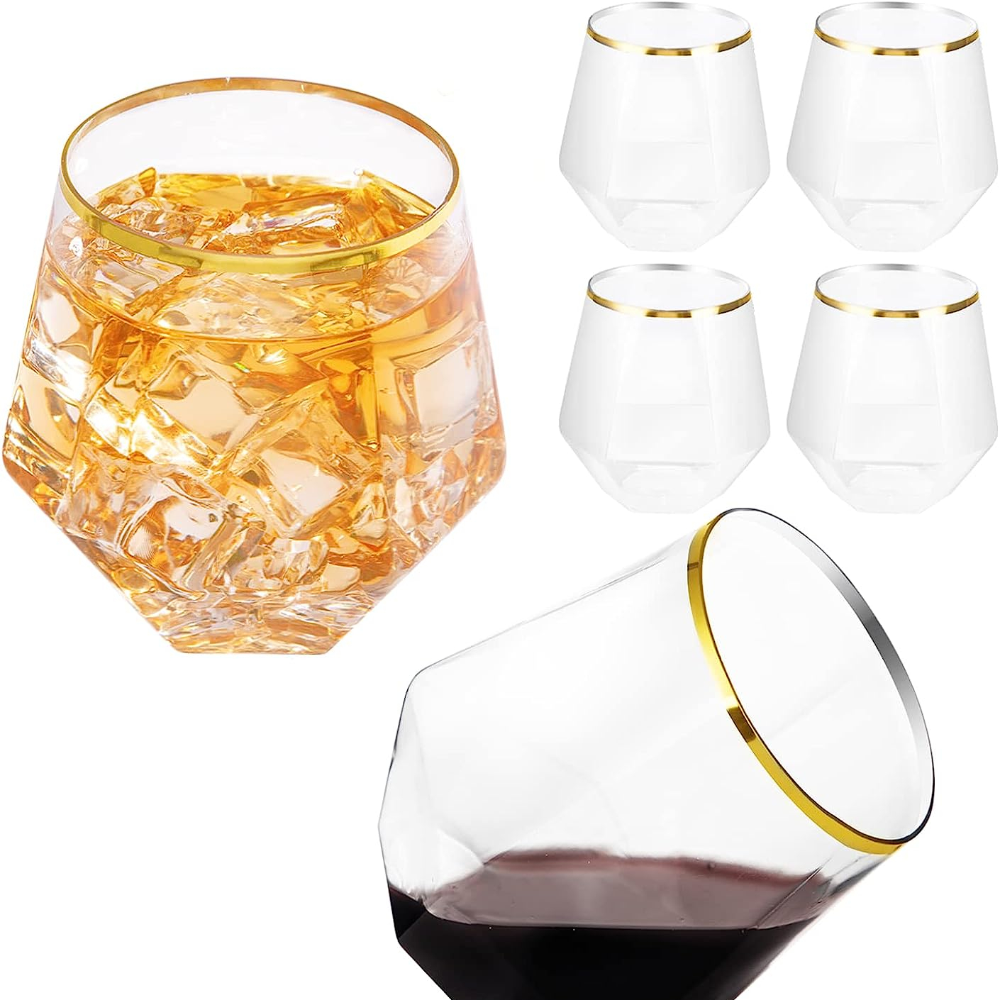 Cute Moose Cocktail Glass Clear Wine Glass - Temu