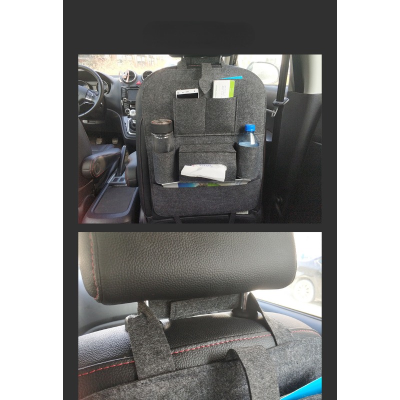 Car Felt Chair Back Bag Sac De Rangement Multifonctionnel - Temu