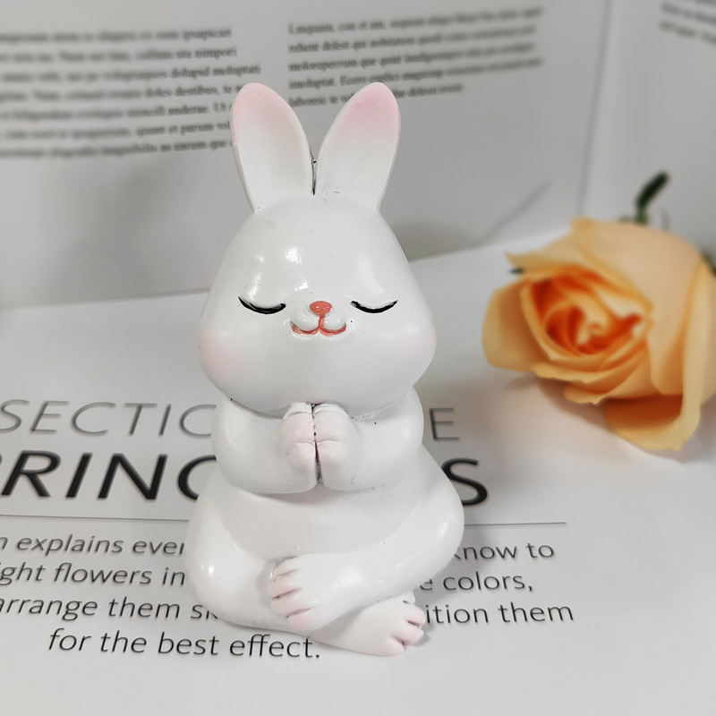 Rabbit Year New Zen Meaning Little Cute Rabbit Car Temu New Zealand