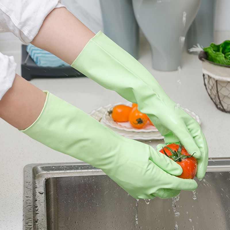 Narimano® Gants de nettoyage imperméables – Pour travaux ménagers, cuisine,  nettoyage