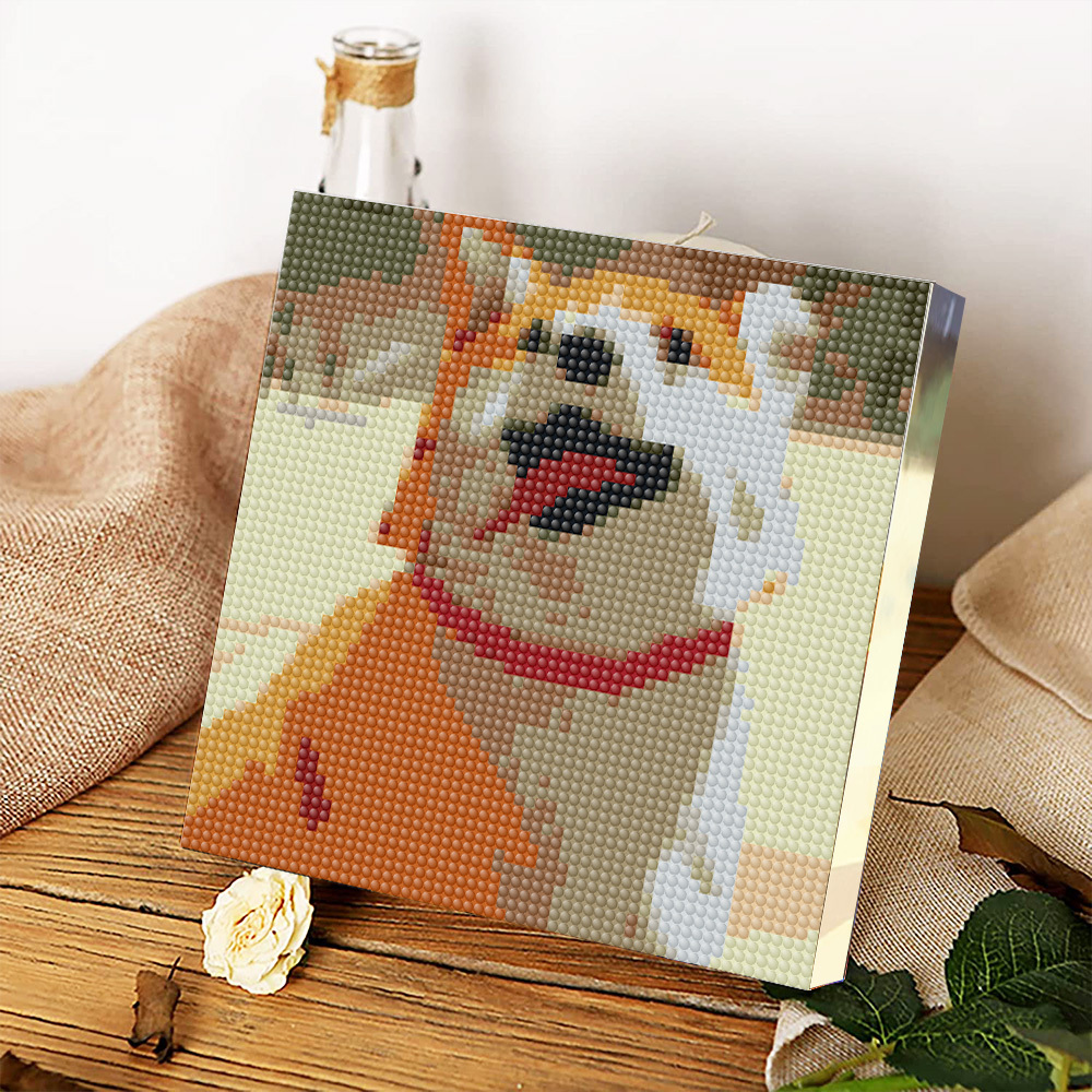 Diamond Painting Seaside Cute Corgi Dog Diy Mosaic Painting - Temu