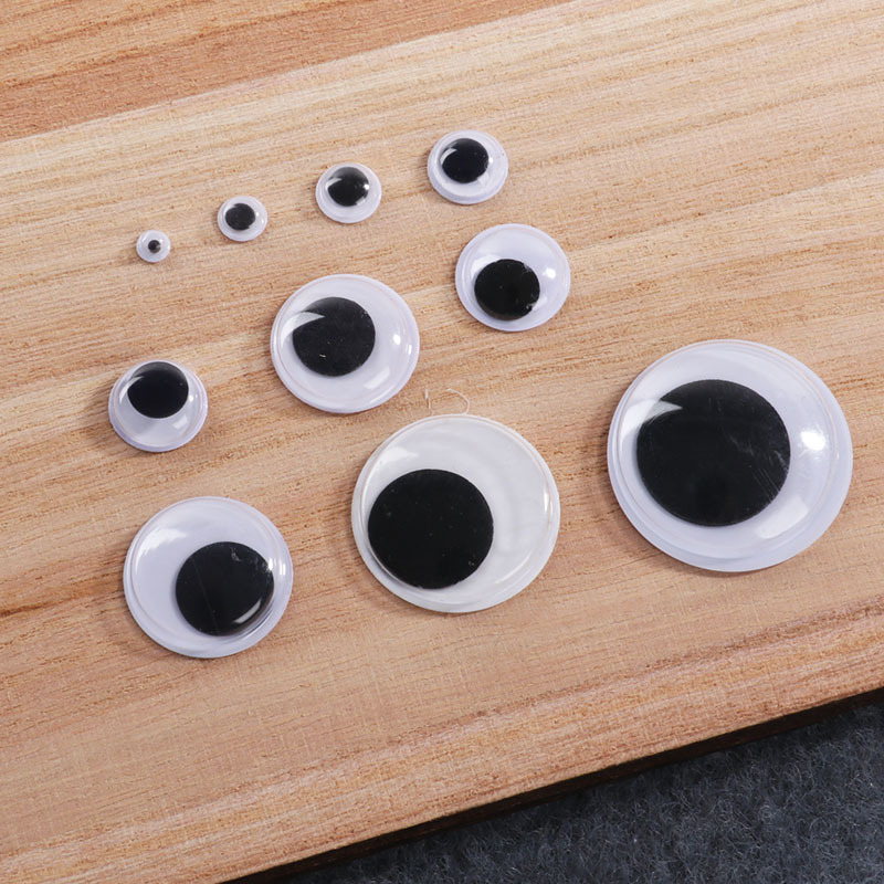 10pcs 50mm Wiggly Wobbly Googly Eyes Scrapbooking Crafts For Doll