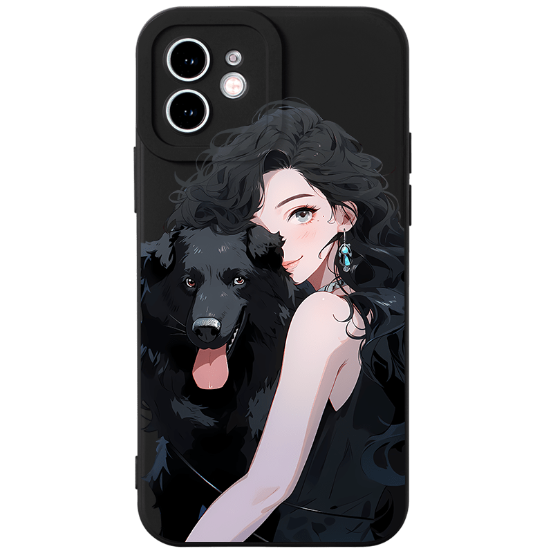 Funny Cartoon Anime Shockproof Soft Phone Case Iphone - Temu