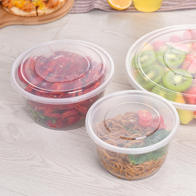 Disposable Thickened Plastic Takeaway Bento Box Container