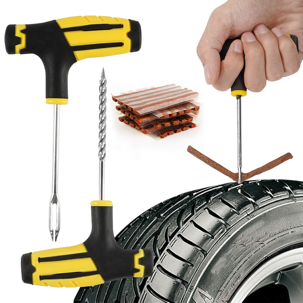 Kit de reparación de neumáticos de coche Herramientas de tapón de
