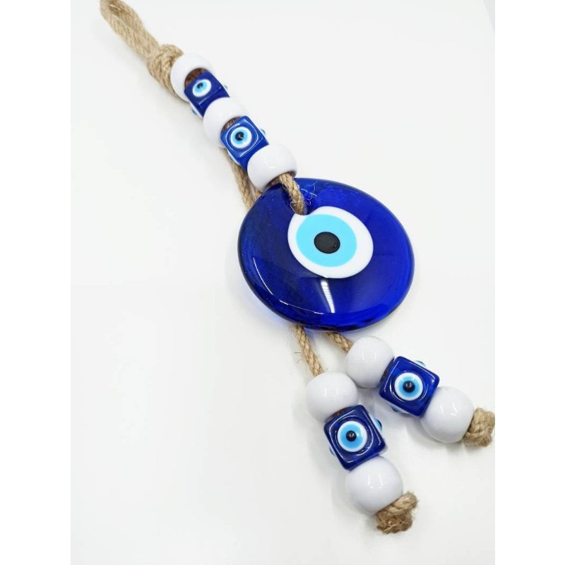 Wanddeko Blaues Auge Nazar 34x13 cm