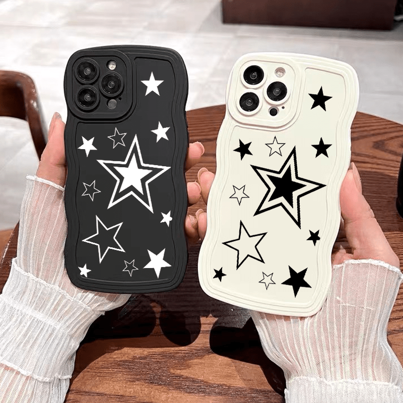 

2pcs Tiny Spot Graphic Luxury Phone Case For 11 14 13 12 Pro Max Xr Xs 7 8 Plus Shockproof Cases Fall Bumper Back Soft Matte Lens Protection Cover Pattern Cases