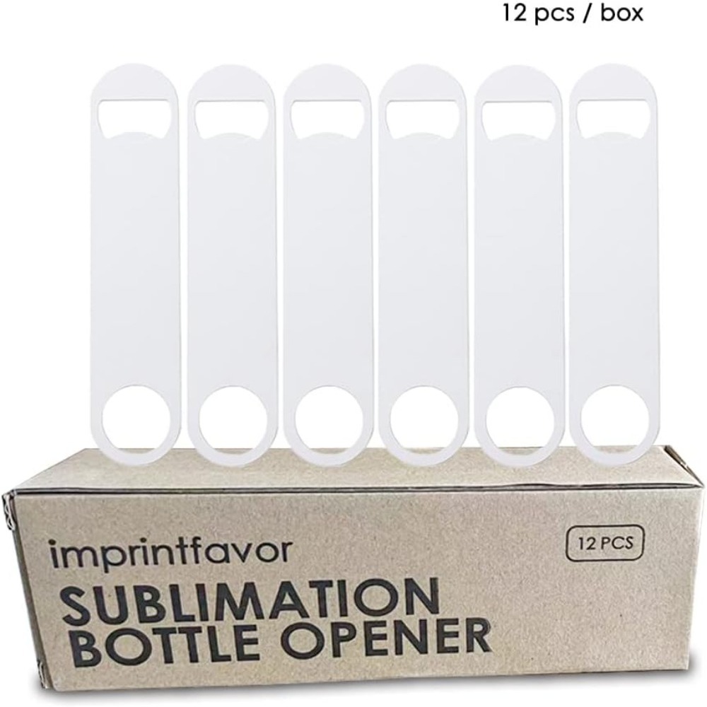 5pcs Sublimation Bottle Opener Blanks Sublimation Blank Stainless