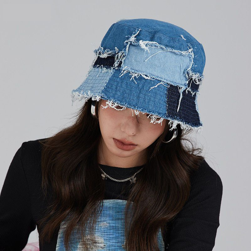 Denim Bucket Hat - Denim blue - Ladies