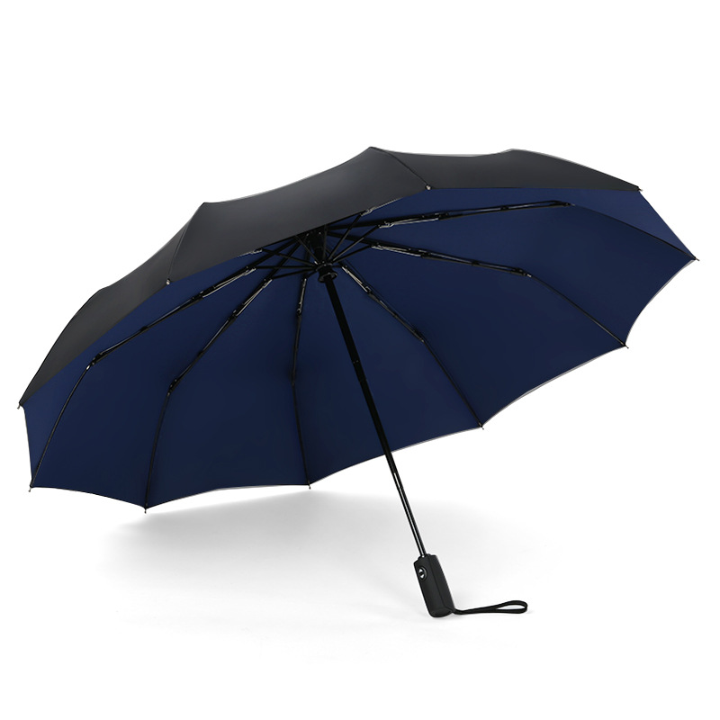 Paraguas Grande Xxl inteligente Vintage para hombre, sombrilla doble para  exteriores, a prueba de viento, reforzada, Chuva Grande