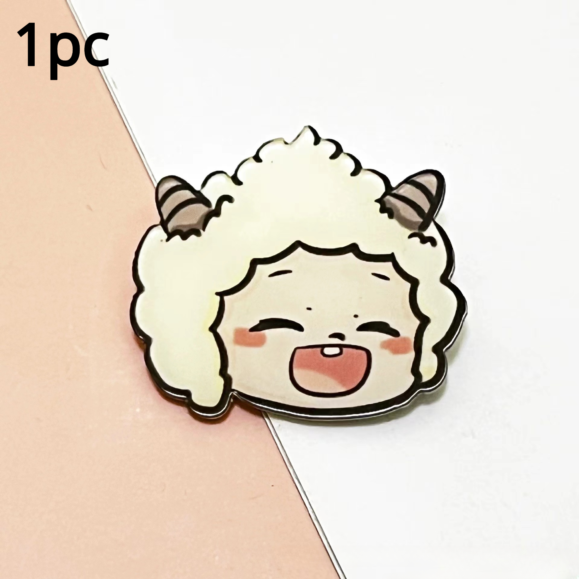 15/20 Pcs Acrylic Cute Pins Cartoon Kawaii Brooch Women DIY