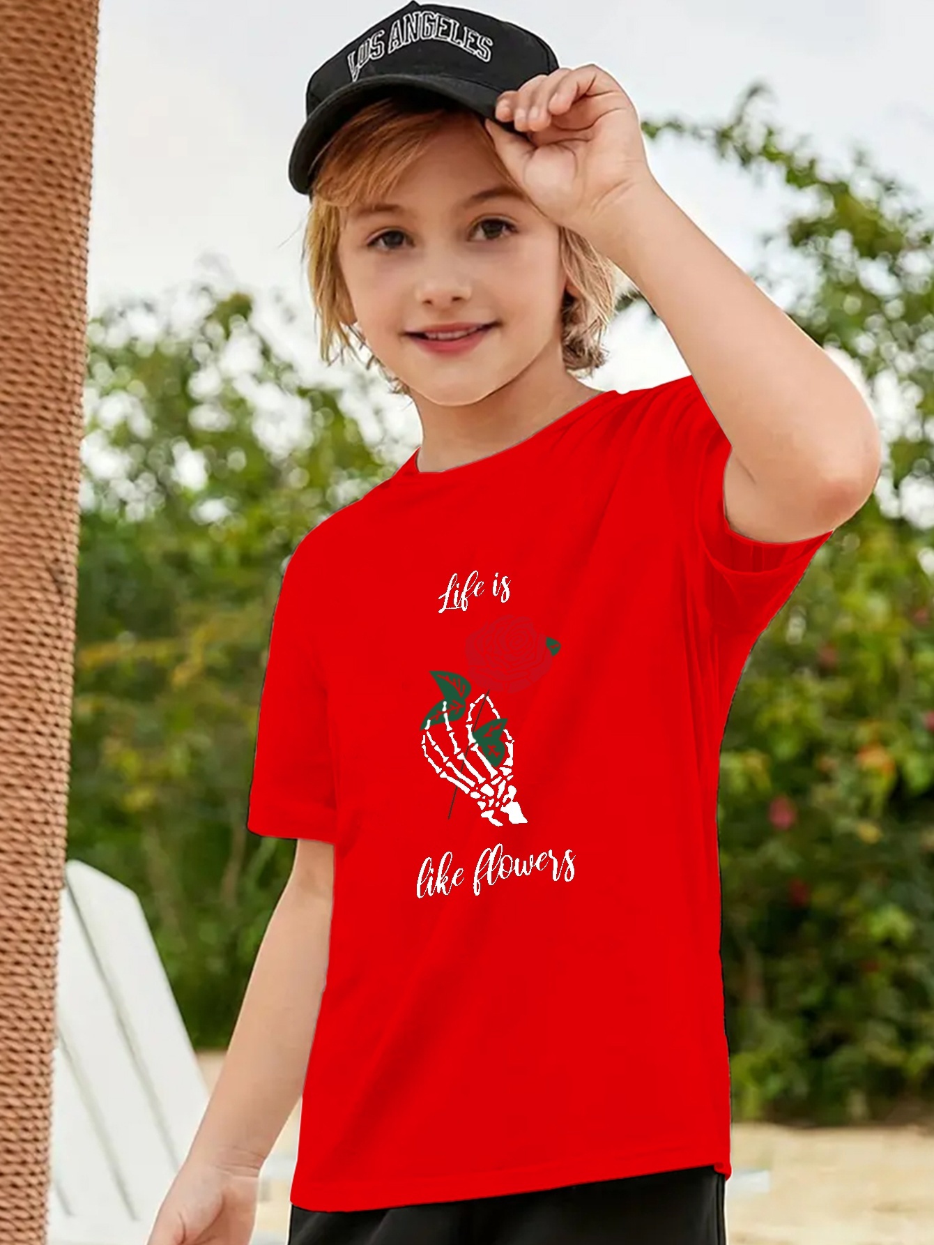Camisetas Rojas para Niño