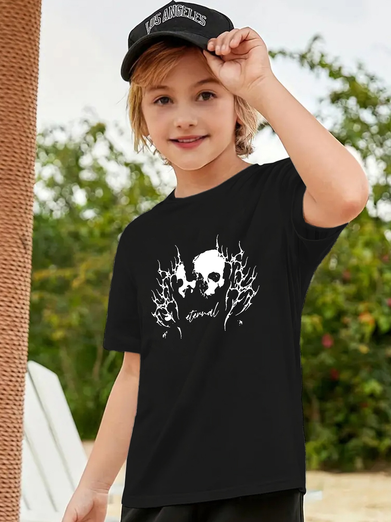 boys skull tshirt