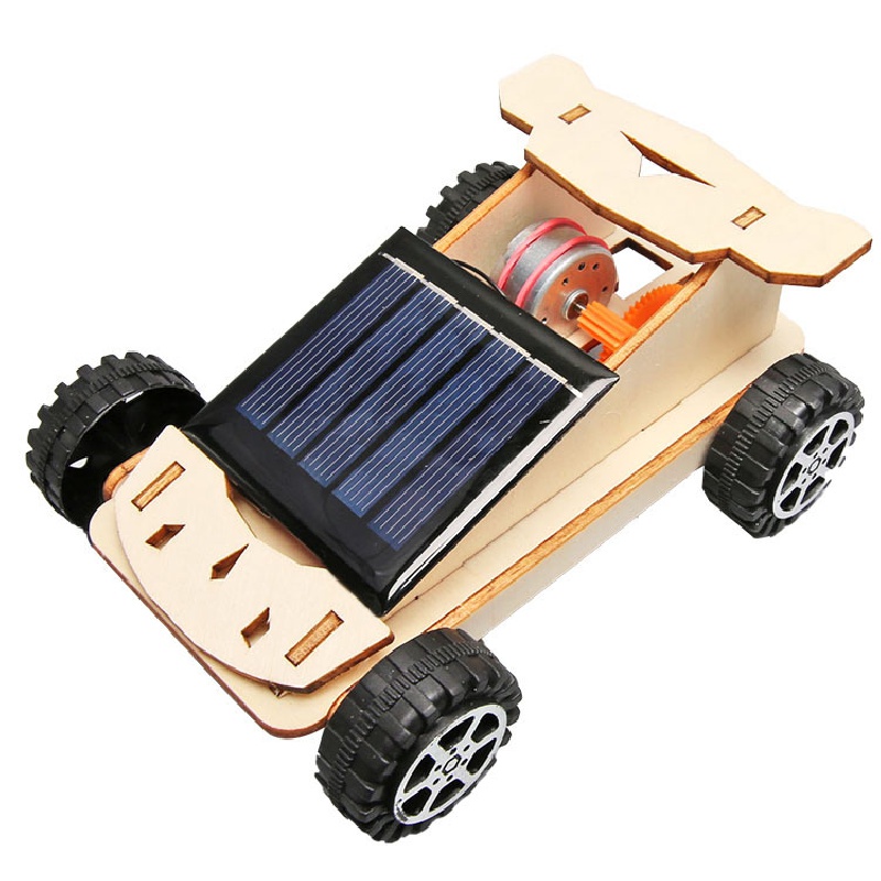 Toyvian 1 Conjunto Carro Montado Brinquedo De Carro Solar Jogo De Ciência  Jogo De Motor Experimentos De Física Montar Carro Brinquedo Educativo  Alunos