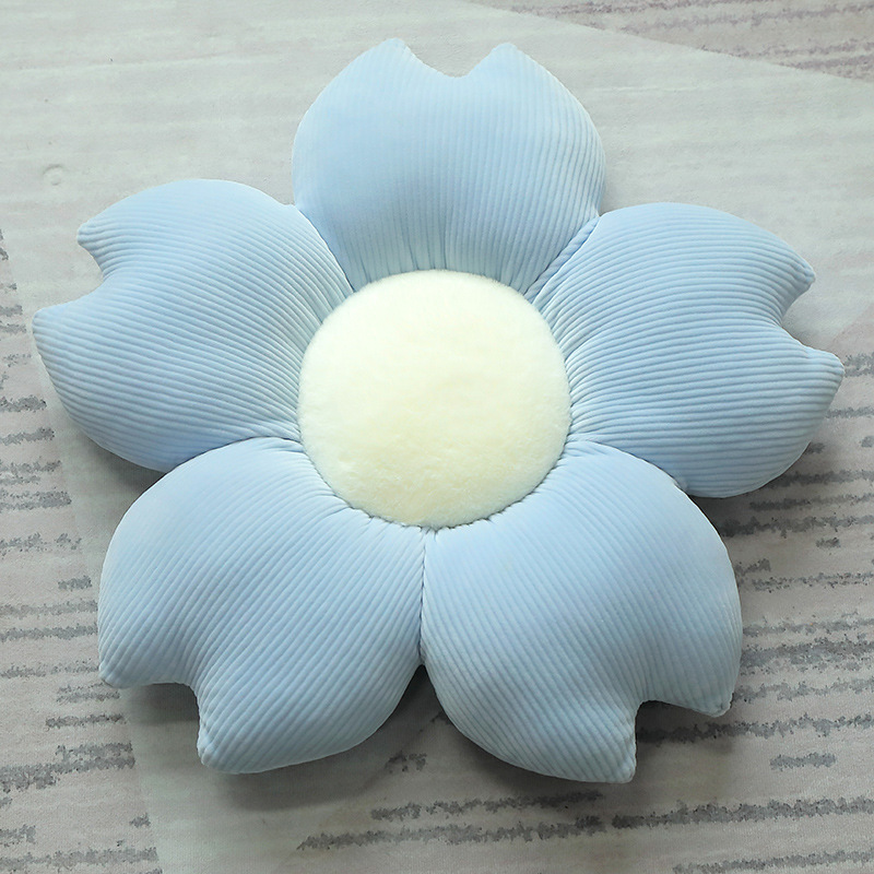 Flower Shaped Cushion Ins Cute Pillow Bedroom Tatami Bay Window