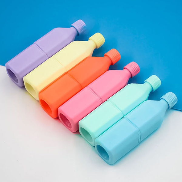 qucoqpe School Supplies Highlighters Mini Color Highlighter Cartoon Style  MINI 4 / 5 / 6 Colors Available 10ML Highlighter Pens