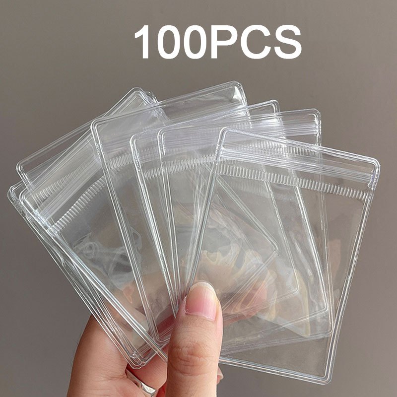  Outus 100 Pieces Clear PVC Jewelry Bags Small Plastic Zipper  Lock Transparent Jewelry Storage Pouch Anti Tarnish Sealable Bags for  Packaging Jewelry Rings Earrings Candy : Industrial & Scientific