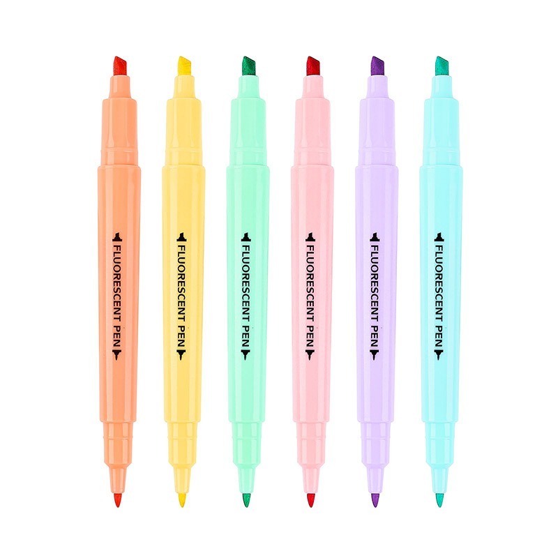 Cute Highlighters Markers With Dual Tips Perfect For Drawing - Temu