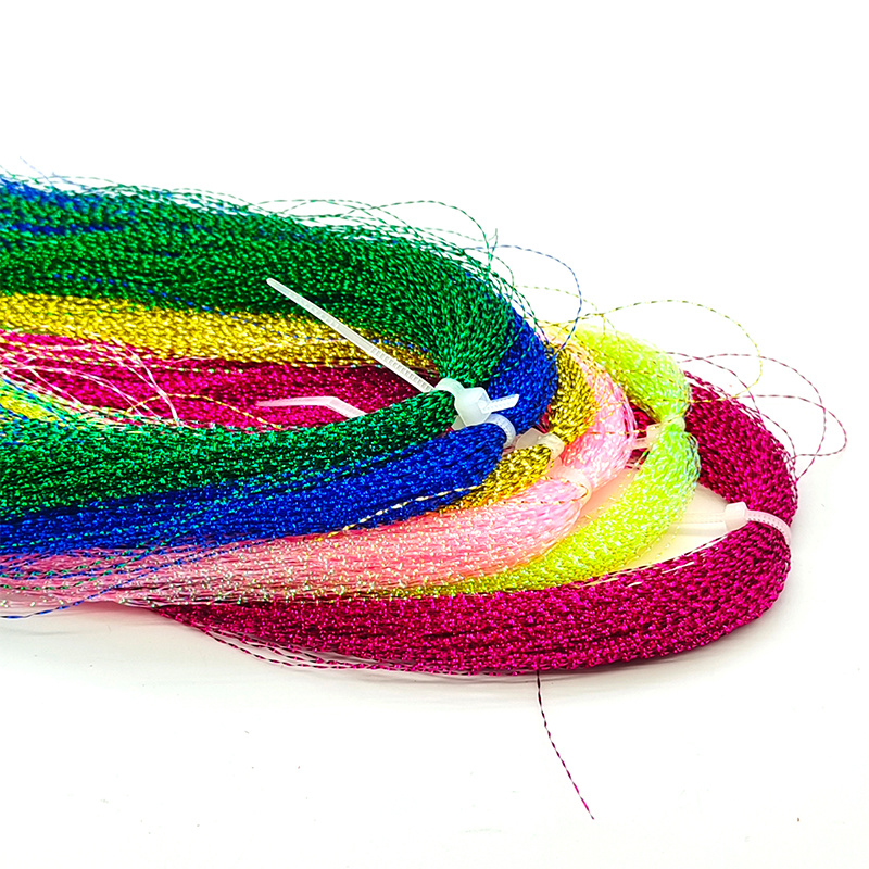 Luminous Glow Tinsel Fluorescent Fly Fishing Thread Strand String