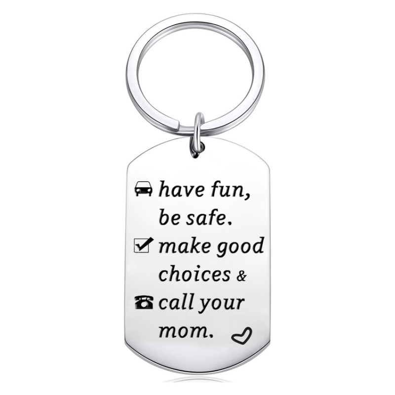 Call Your Mom Keychain For New Driver Gifts For Graduation - Temu