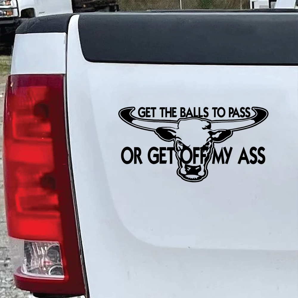 Funny Aussie Bns 4x4 Ute Car Sticker Decal Get Balls Country Temu