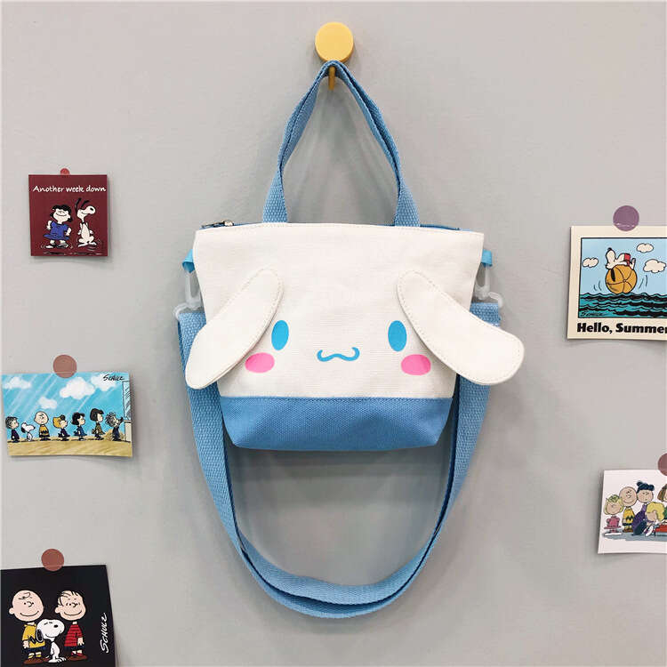 Y2k Shoulder Bags Cinnamoroll Kuromi Melody Cartoon Canvas Crossbody Bag  For College Student Girl Handbag Y2k Korean Japnese Style Luxury Large  Capacity Storage Bag Lolita Gift - Temu