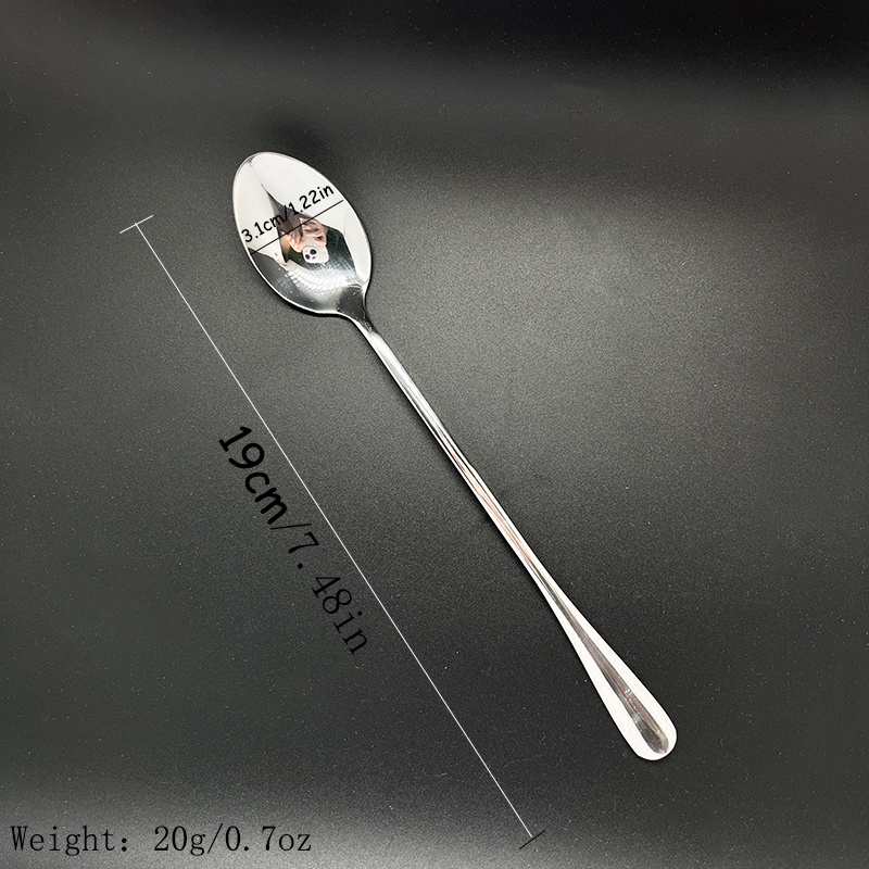 Halloween Stainless Steel Spoon The Cereal Killer Stamped Funny
