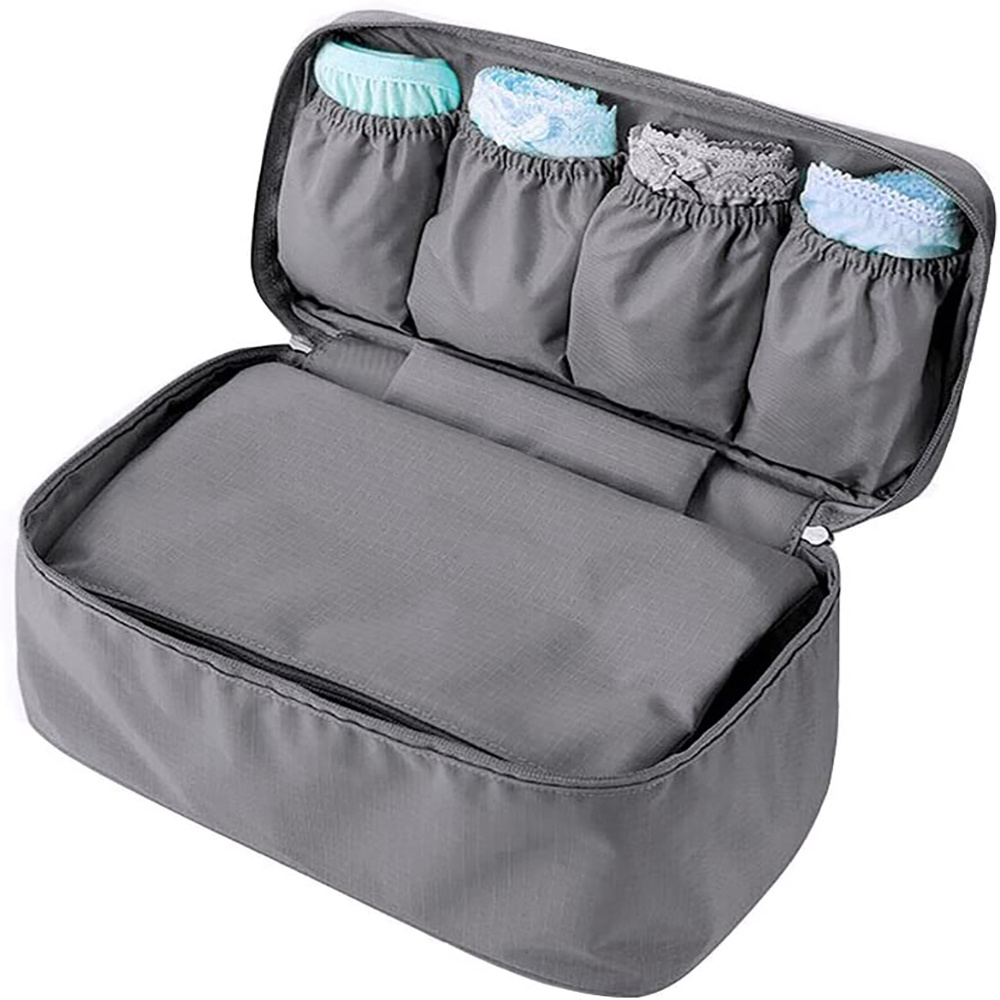 Travel Storage Bag For Underwear Cosmetics Makeup Travel Organizer Bag  Wardrobe Clothe Pouch Socks Panties Bra Bags 3 Layer - AliExpress