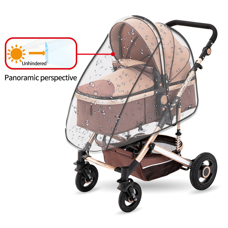 Parasol universal para cochecito de bebé, protector solar, cubierta opaca  transpirable, protector solar, cubierta de toldo para cochecito de bebé