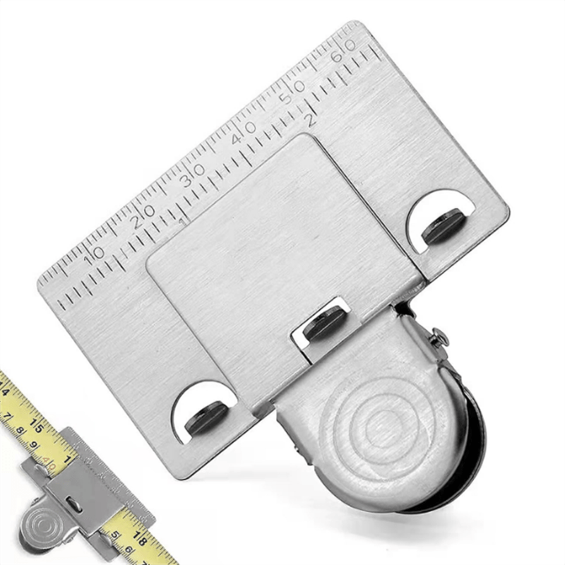 Measuring Locator Tape Clip Tool Clamp Stainless Steel Locate Tool