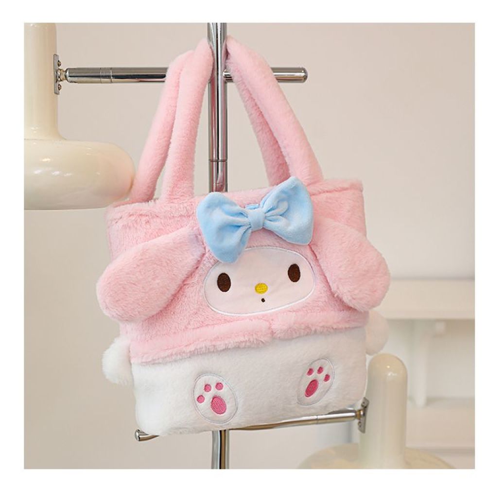 Kawaii Melody Kuromi Plush Bag Fashion New Women Cinnamoroll Cartoon  Handbag Y2k Student Children Casual Shoulder Bag Jk Sweet Girls Gift Trendy Stuff  Bags Tote - Toys & Games - Temu