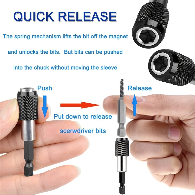 3 Hook-and-Loop Receptive Holder With 1/4 Shank