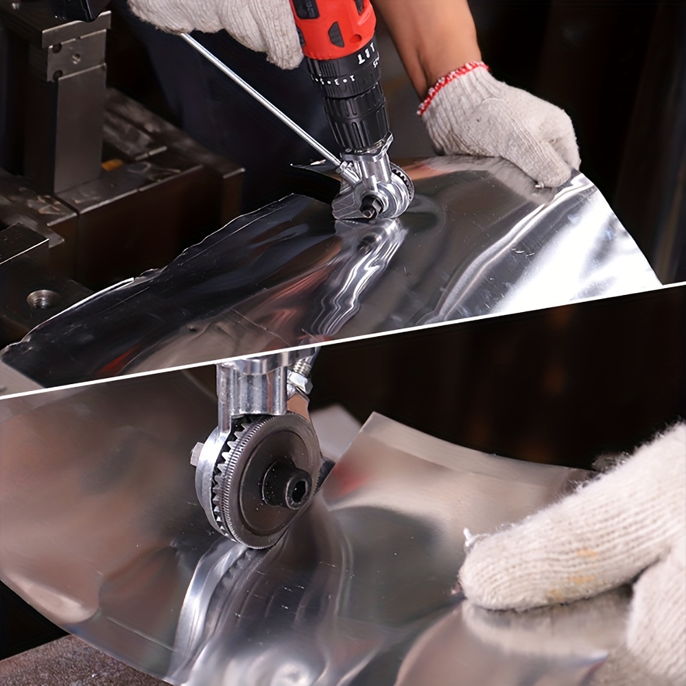 Electric Drill Refitting Plate Shears Sheet Cutter Metal - Temu
