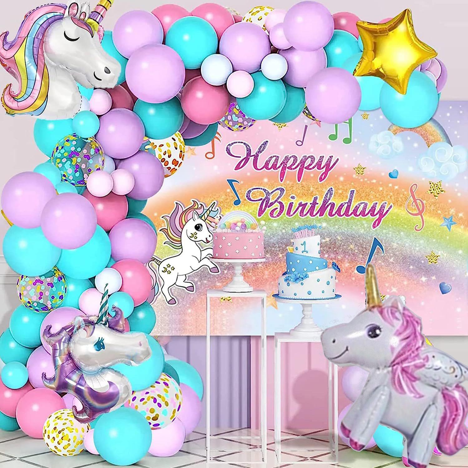 Party Kit Compleanno Unicorno