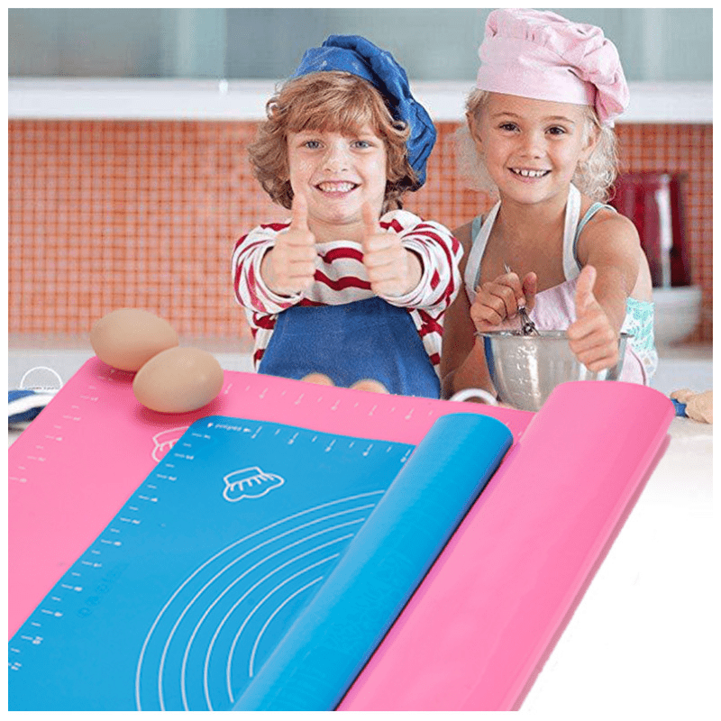 Silicone Pastry Mat, Non-stick Baking Mat, Counter Mat, Pastry
