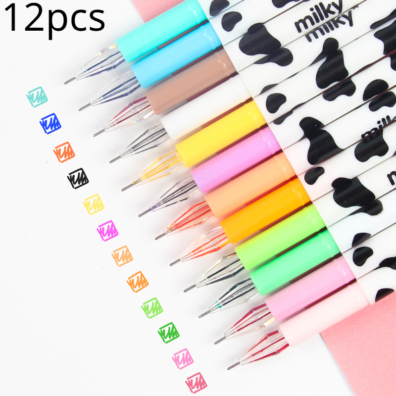 TULX kawaii pens stationery cute stationary office accessories school  supplies pens for school erasable pen back