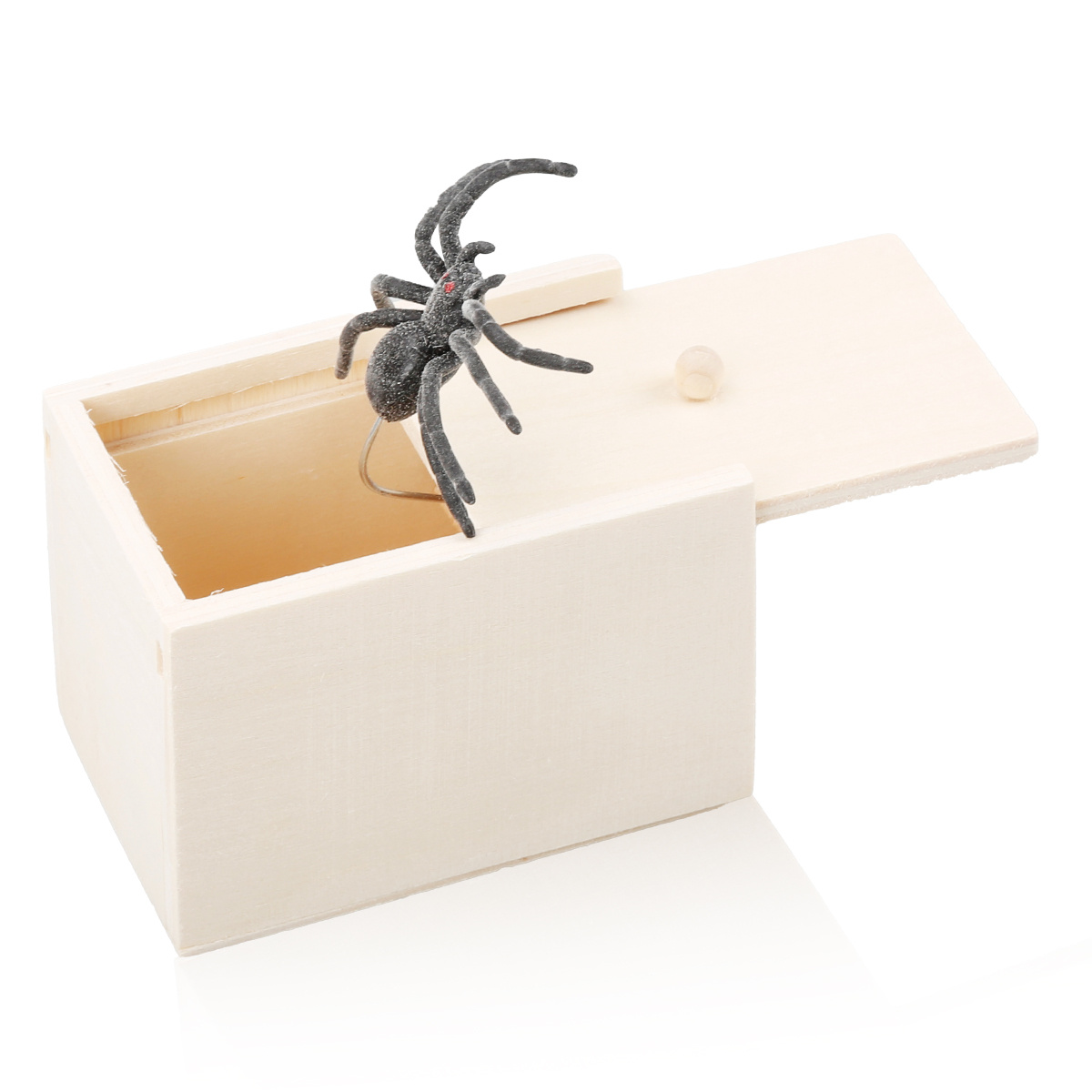 Boîte De Surprise D'araignée Farceuse - Jouet De Farce En Bois Amusant,  Coffret Cadeau Surprise De Halloween Vivant Et Farceur, Mode en ligne
