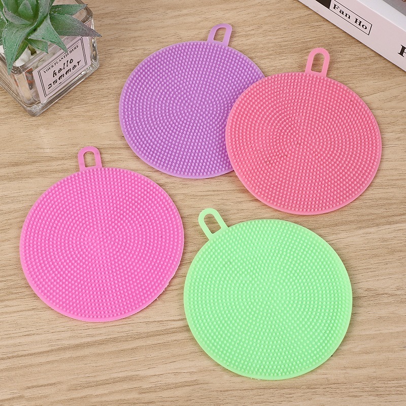 Multi-Functional Silicone Dish Sponges Non Stick Dishwashing