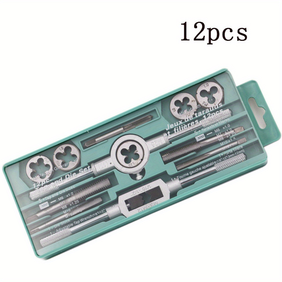 Metric tap deals and die sizes