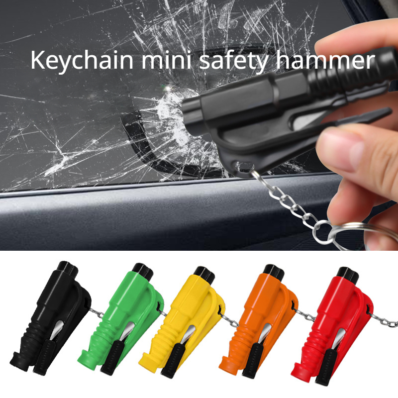 Emergency Keychain Car Escape Tool Seatbelt Cutter Window - Temu