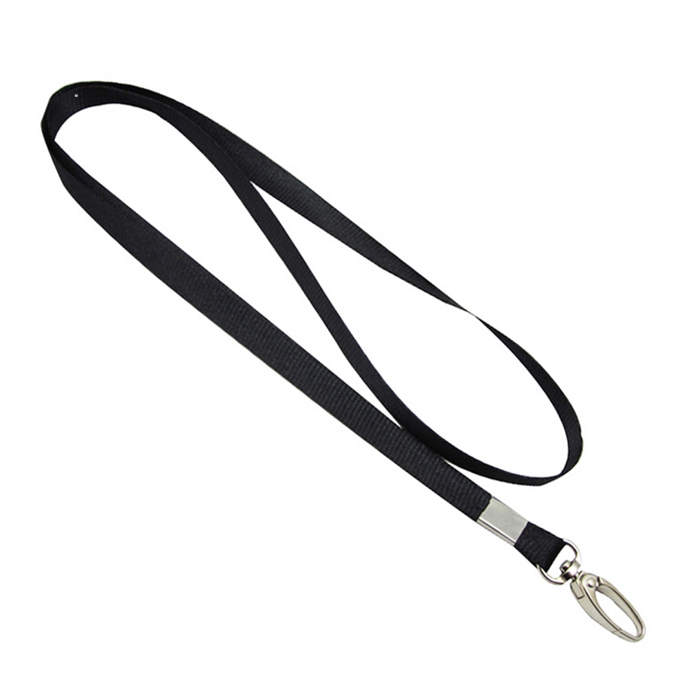 Black Anodized Lanyard and Badge Clips